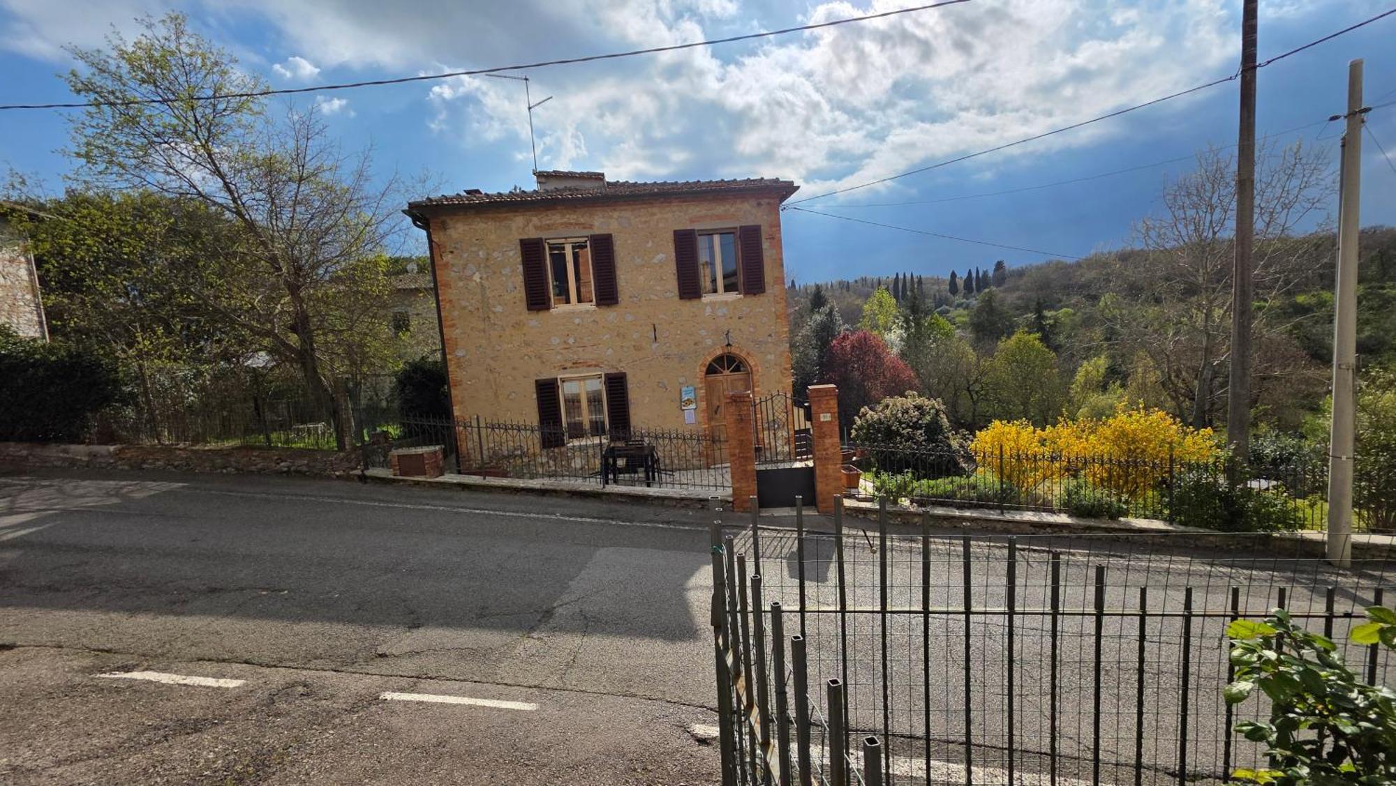 Villa A Casa Di Gabri Montefollonico Exterior foto