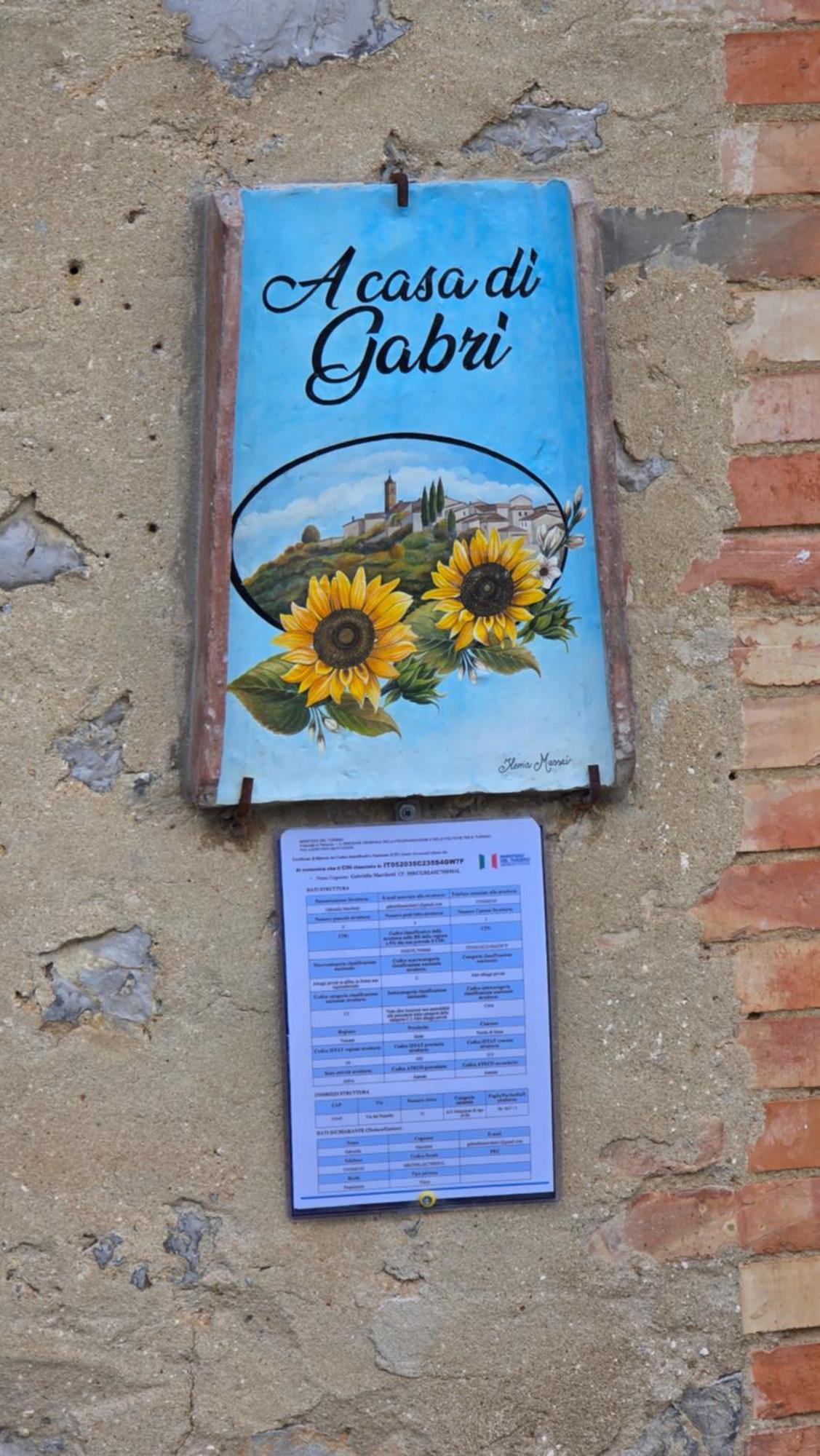 Villa A Casa Di Gabri Montefollonico Exterior foto