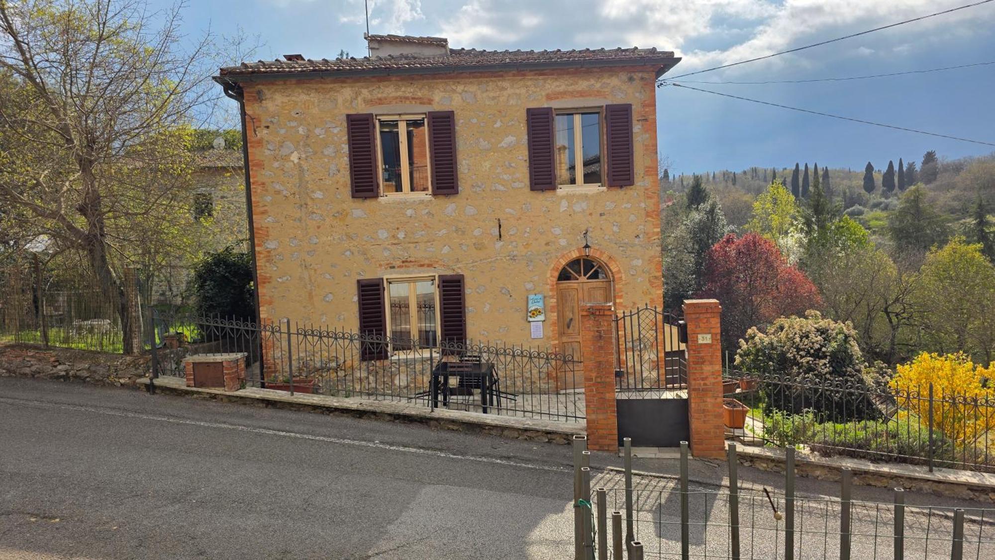 Villa A Casa Di Gabri Montefollonico Exterior foto